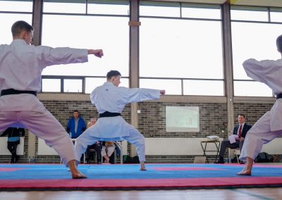 Connor, Aran and Aaron Team Kata | UCD Karate at Intervarsities 2019