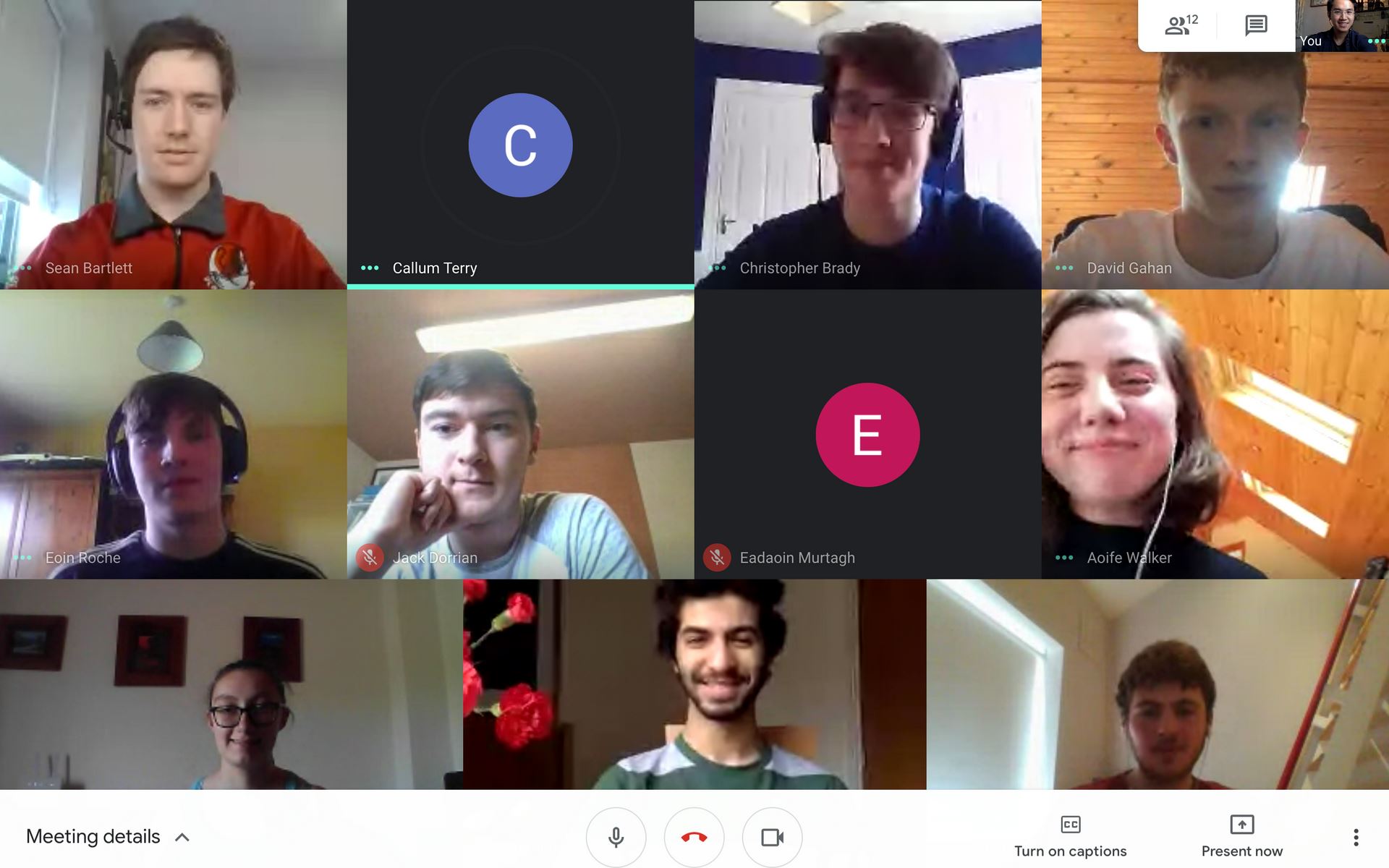 UCD Karate 2020 Committee Meeting through Google Meet